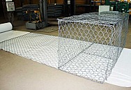 Gabions with reinforcing panel 4�2�1 PVC